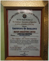 BEST EMPLOYERS 2015 Award Organized by the Employers Association of Rajasthan received